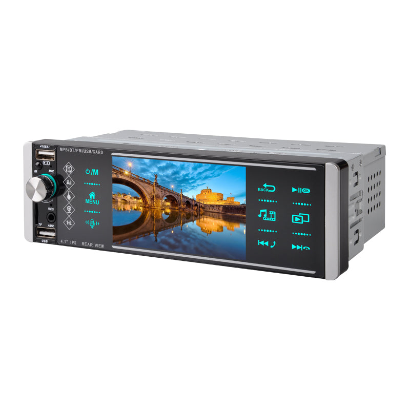 4.1inch Full Touchscreen Multimedia MP5 BT USB + Remote