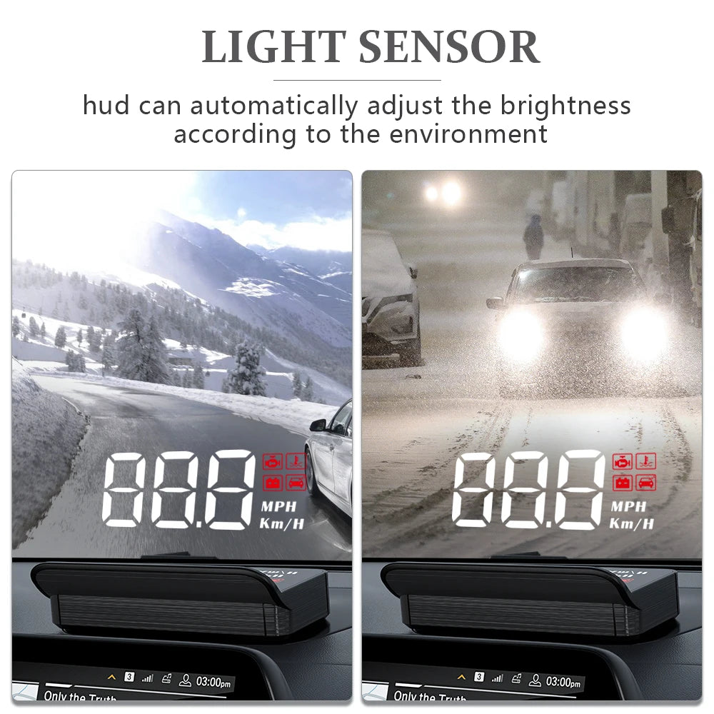 Universal GPS Head-Up Display - HUD Projector Display Speedometer