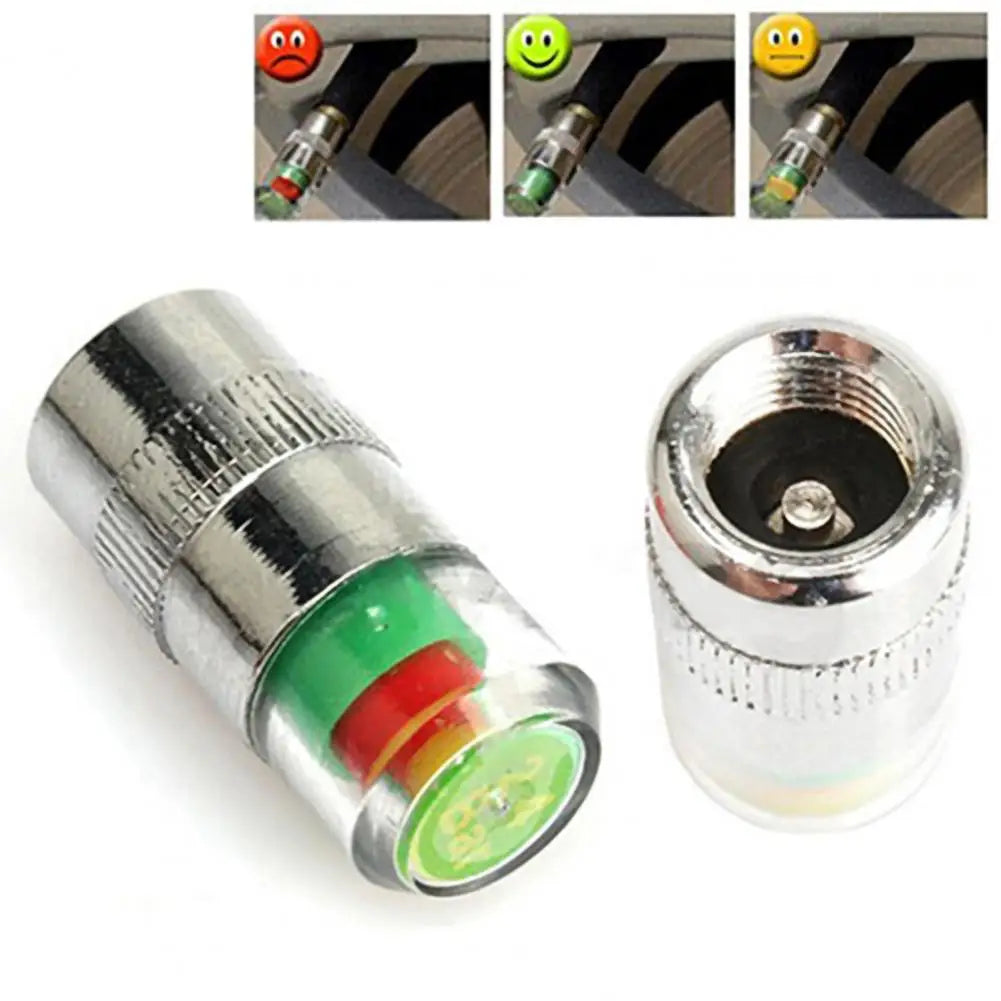 Tyre Pressure Monitor Valve Caps Sensors 4PCS