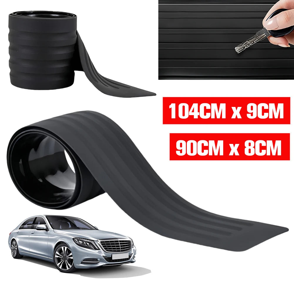 Universal Trunk Door Protector - Rear Bumper Rubber Pad