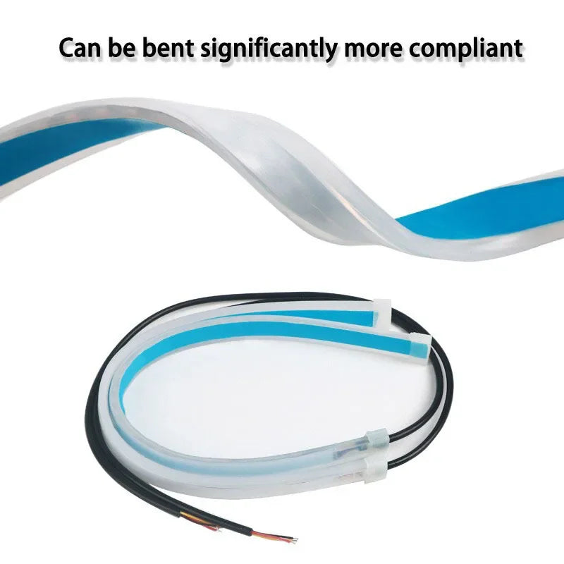Universal Waterproof Headlight LED Strip - 2PCS