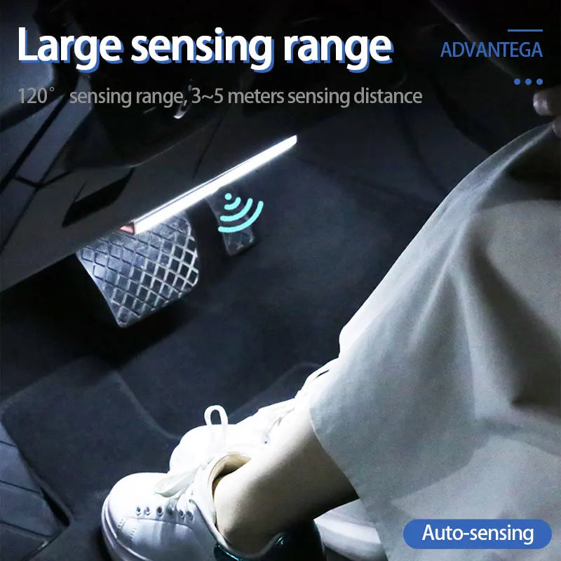 Sensor Light for Trunk / Hood - USB Rechargeable Automatic Induction Light Bar with Magnetic