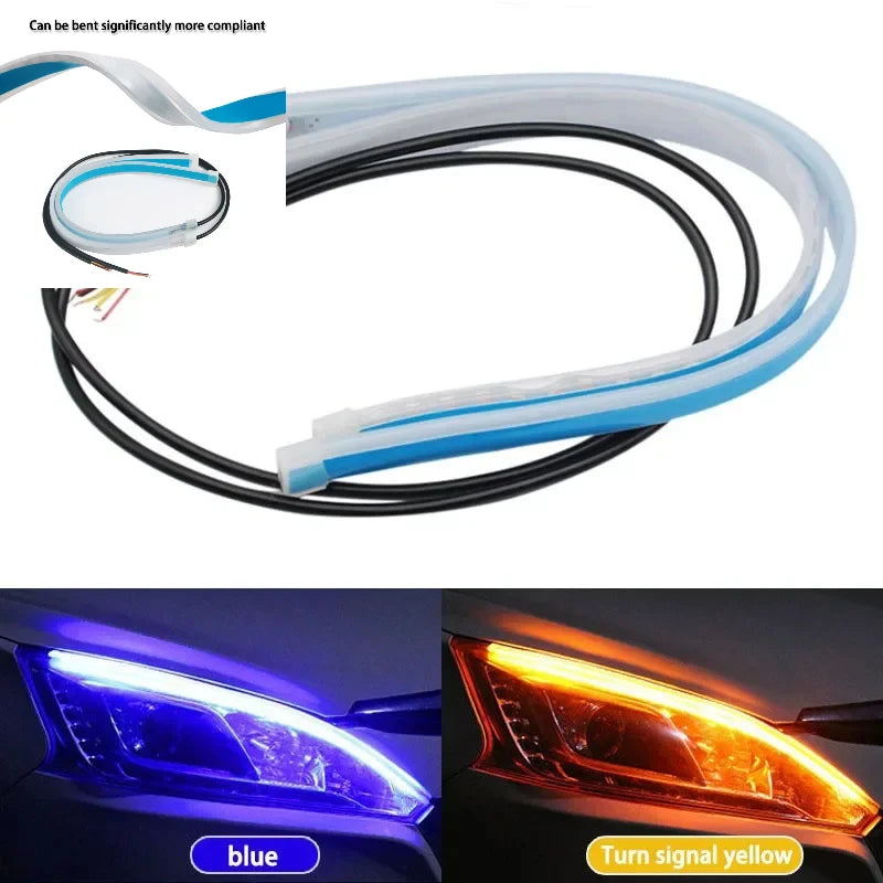 Universal Waterproof Headlight LED Strip - 2PCS