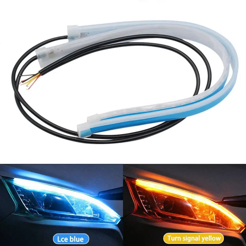 Universal Waterproof Headlight LED Strip - 2PCS