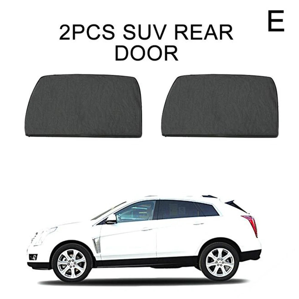 Universal Window Covers Side Window UV Shade Mesh for SUV - 4/2 PCS