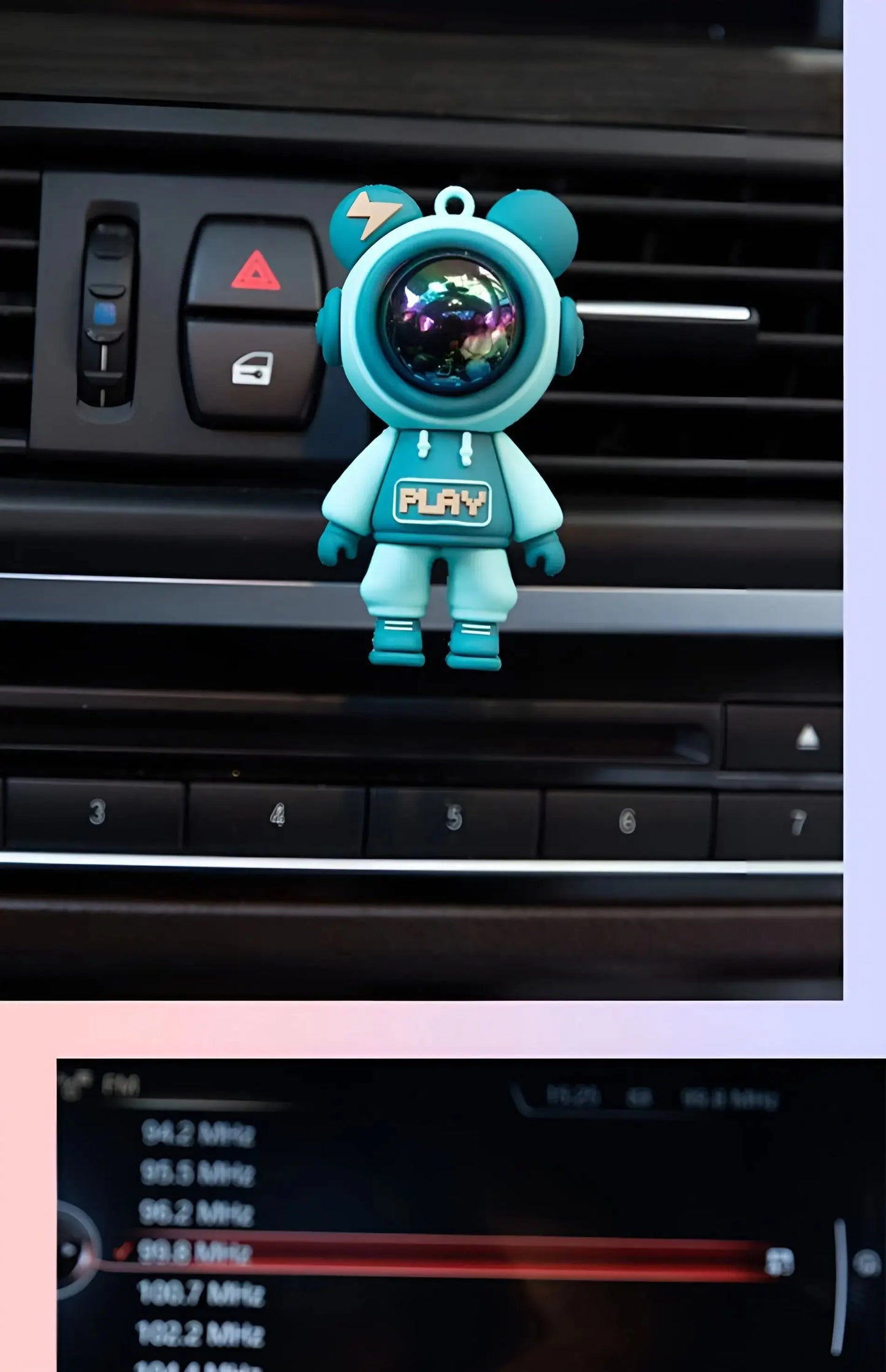Lightning Perfume Air Freshener Cartoon Astronaut Chain