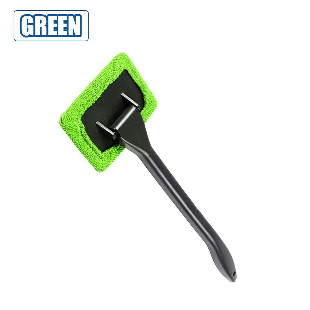Window Brush Kit - Windshield Cleaning Tools with Microfiber Towel