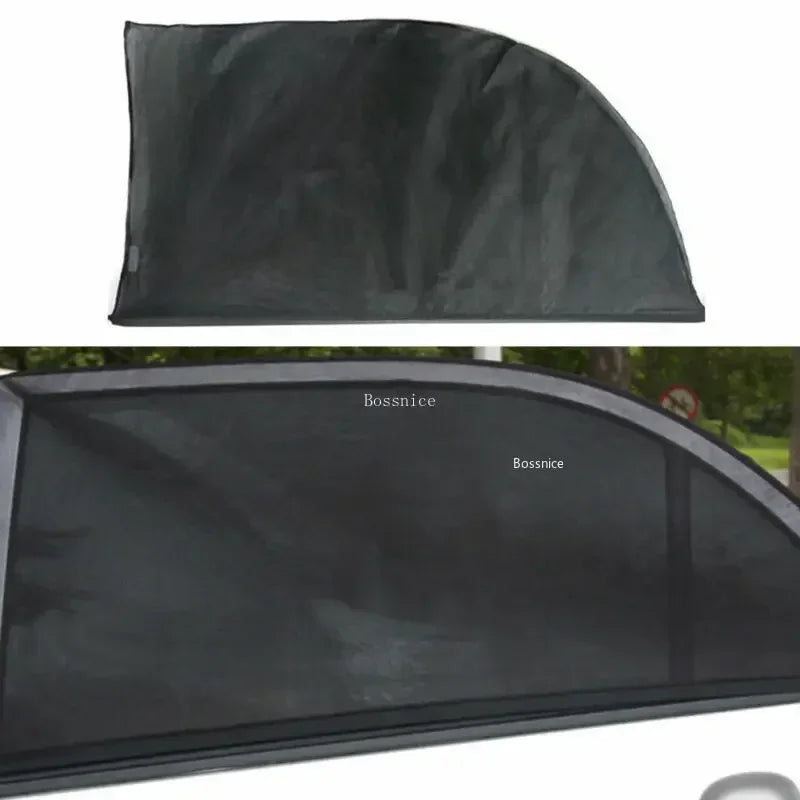Universal Sun Side Window Shade Curtain - Rear Window 2PCS