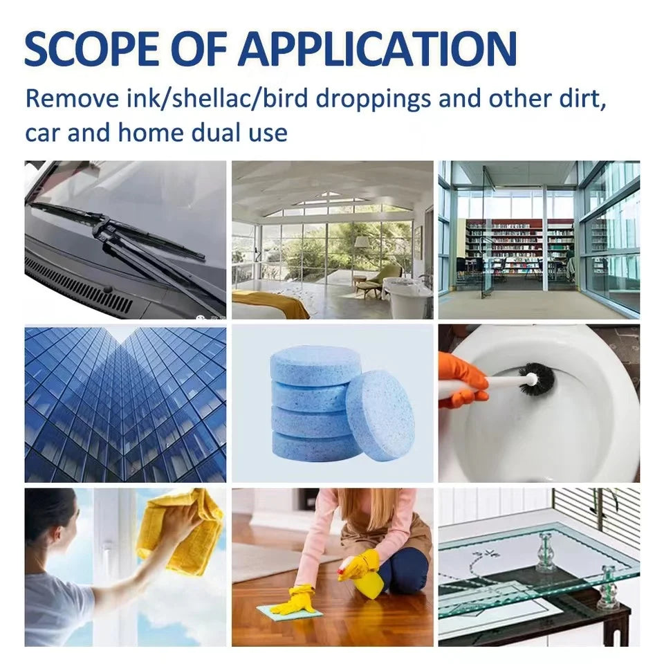Windscreen Wiper Effervescent Tablets