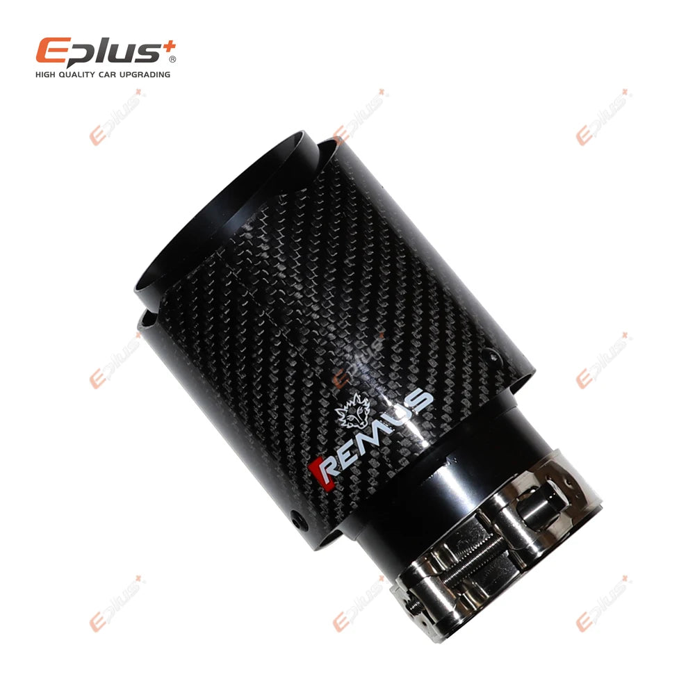 REMUS Gloss Carbon Exhaust System Pipe - Universal