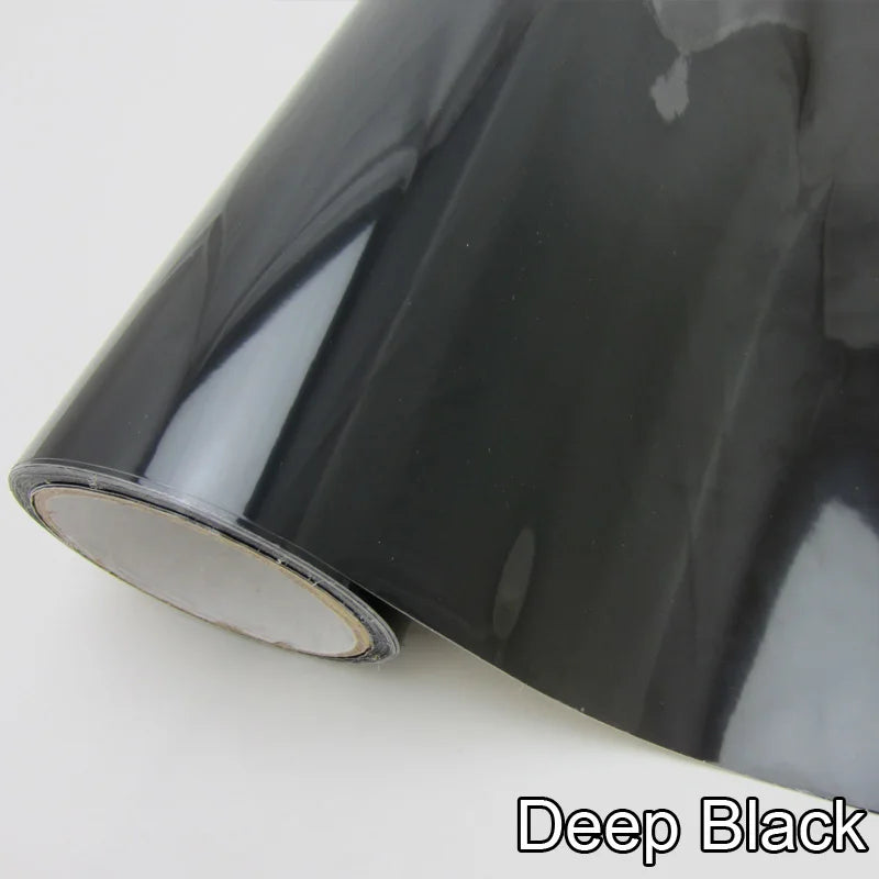 Smoke Matte Black Headlight Film Tint