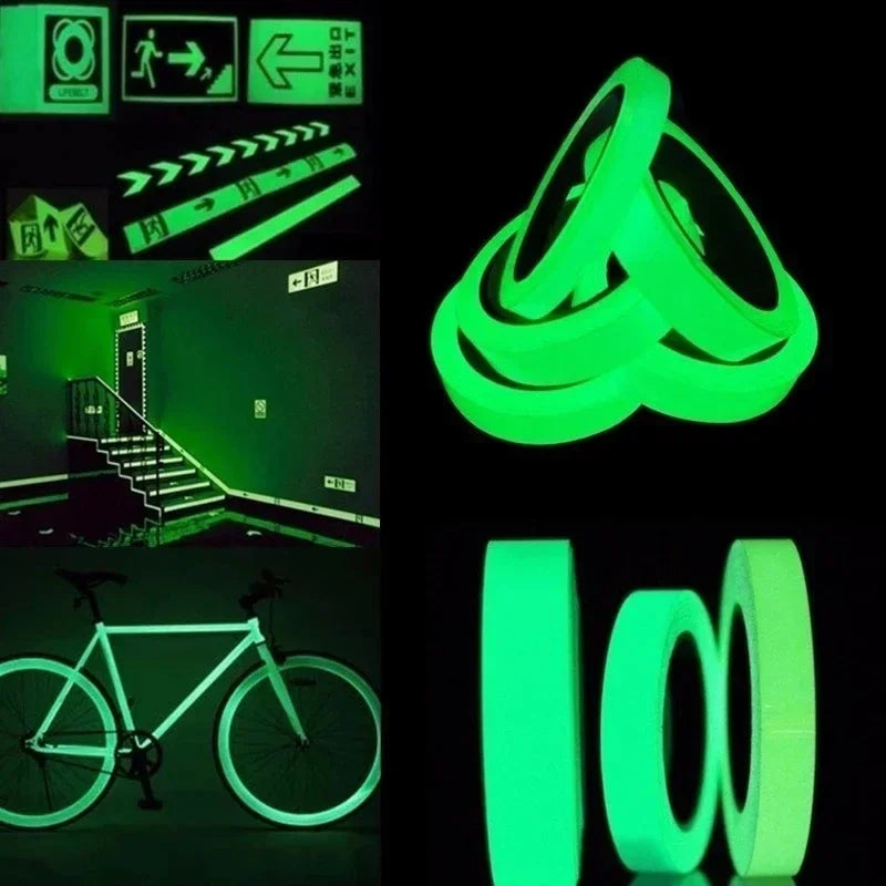 Reflective Tape Stickers - Glow Dark Night