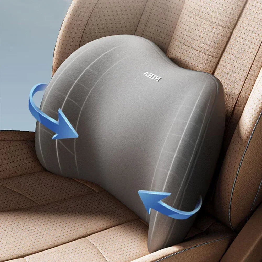 Universal Headrest with Memory Foam - Backrest Pillow