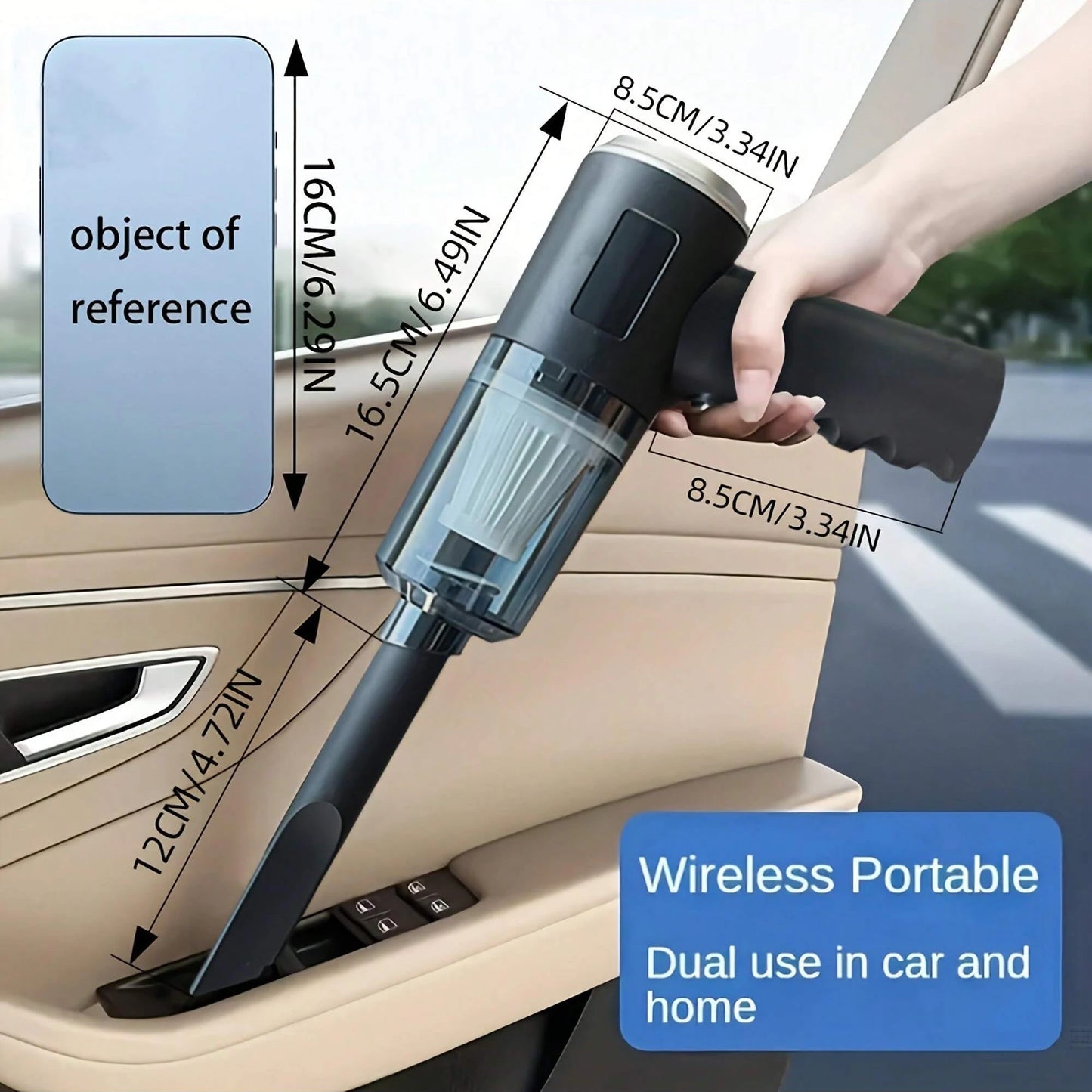 3 In 1 Suction And Blowing & Vacuum Cleaning - USB Charging