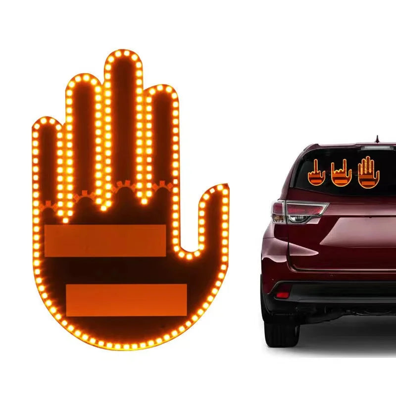 Finger Light with Remote - Middle Finger Gesture with Remote Control