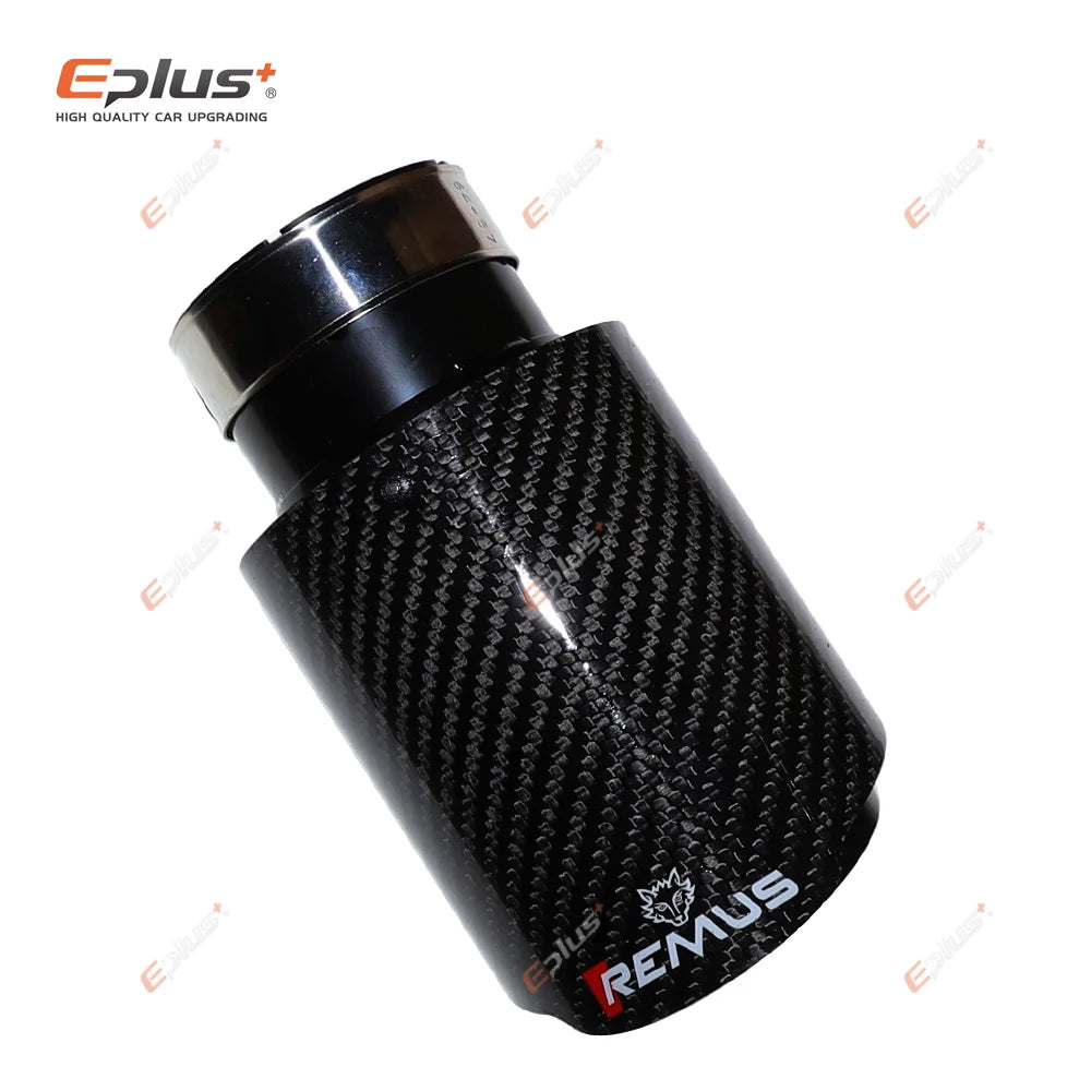 REMUS Gloss Carbon Exhaust System Pipe - Universal
