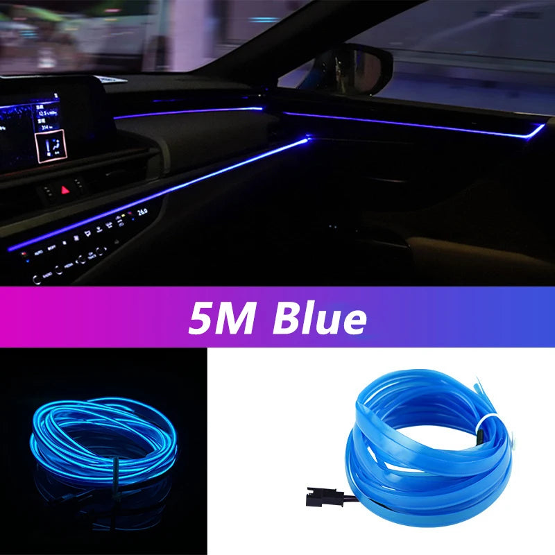 5M LED Strip Light Neon - Flexible Ambient Light with USB