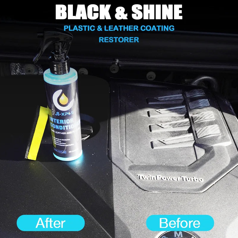 Plastic & Leather Restorer Interior Trim Conditioner