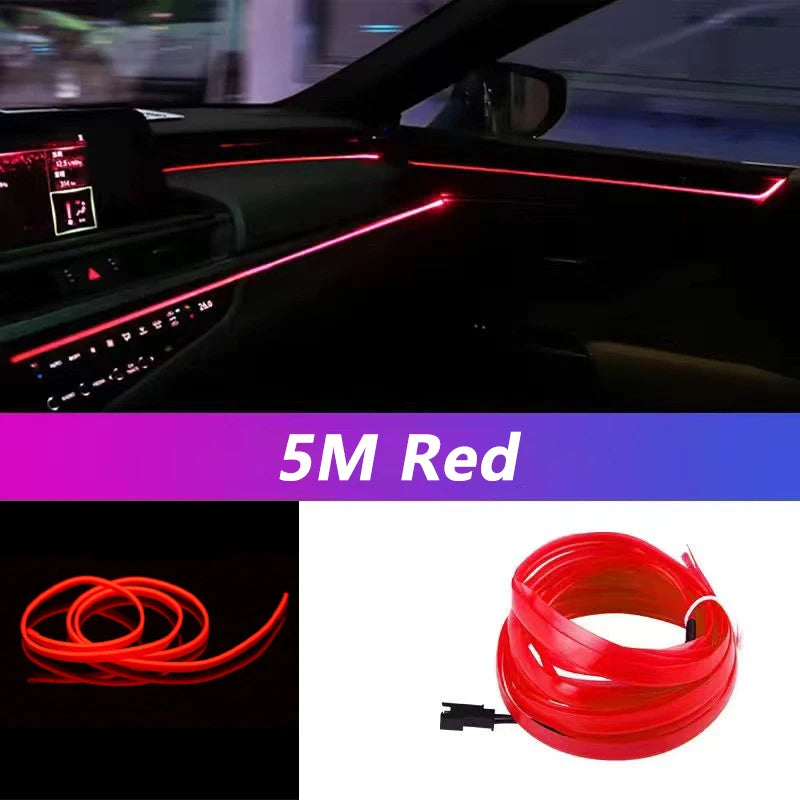 5M LED Strip Light Neon - Flexible Ambient Light with USB