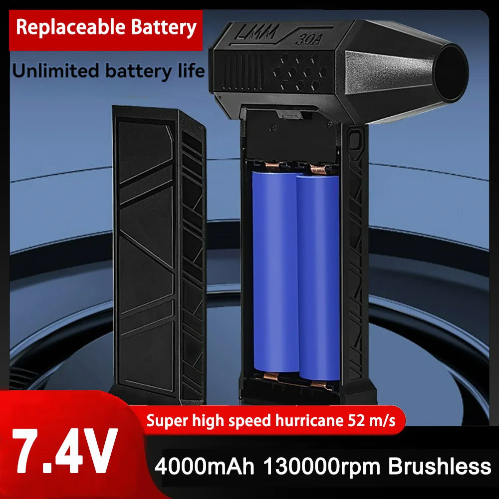 7.4V 4000mAh Portable Air Blower Turbofan