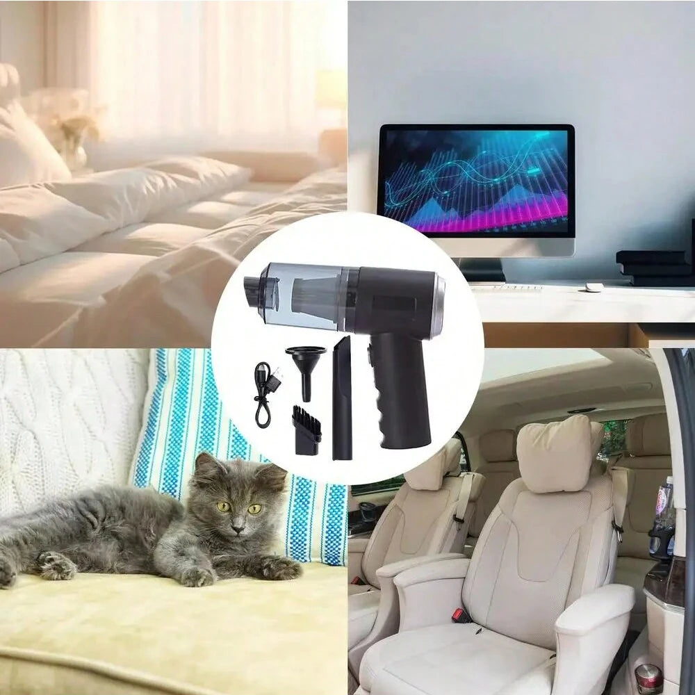 3 In 1 Suction And Blowing & Vacuum Cleaning - USB Charging