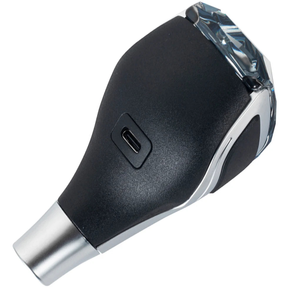 Crystal Modified Gear Shift Knob - Automatic/Manual Shifter with LED Light