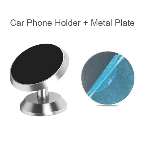 Strong Magnetic Car Holder 360° Foldable Round Bracket