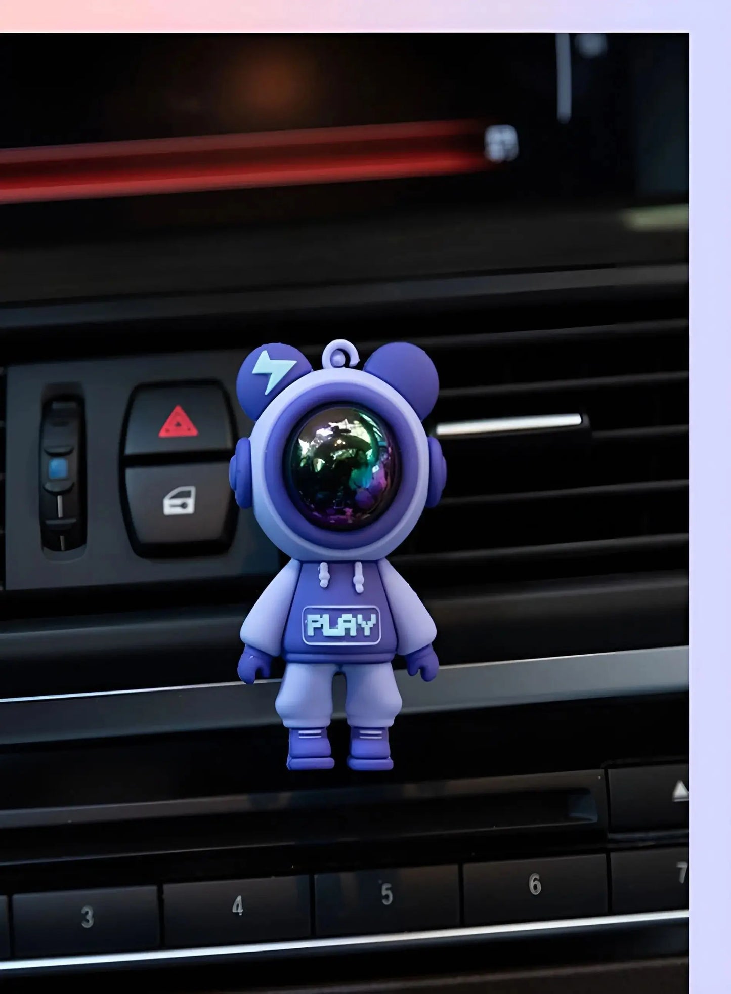 Lightning Perfume Air Freshener Cartoon Astronaut Chain