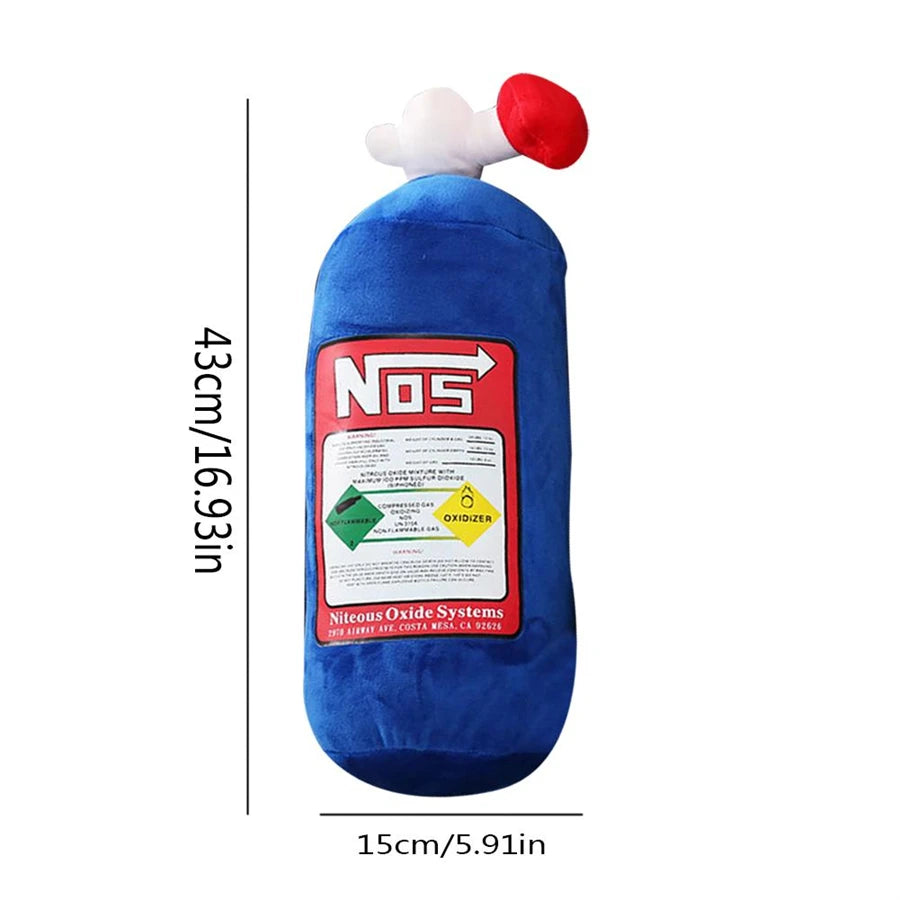 NOS Bottle Neck Pillow Headrest for Driver / Passenger Seat