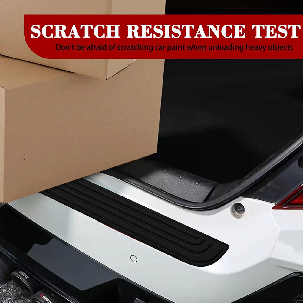Universal Trunk Door Protector - Rear Bumper Rubber Pad