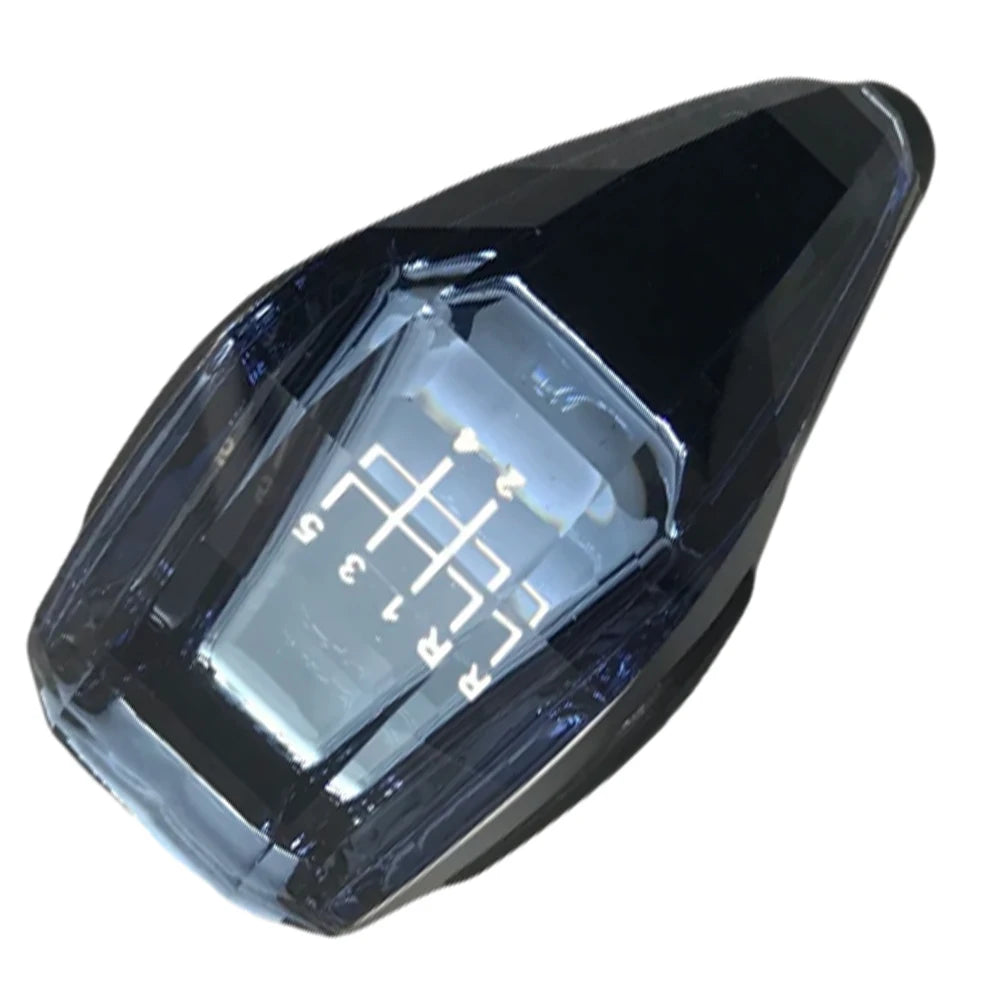 Crystal Modified Gear Shift Knob - Automatic/Manual Shifter with LED Light