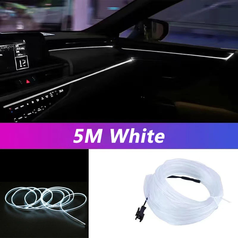 5M LED Strip Light Neon - Flexible Ambient Light with USB