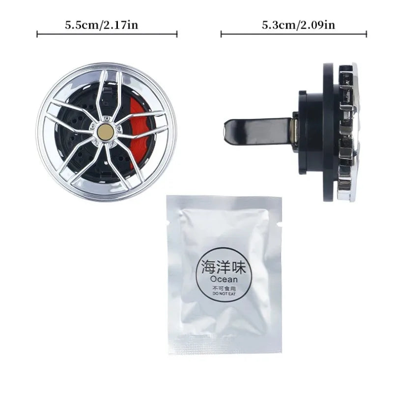 Wheel Air Freshener - Perfume Filling