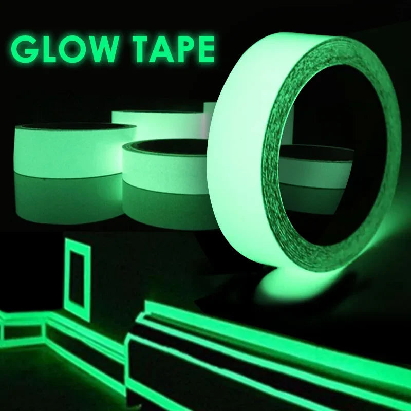 Reflective Tape Stickers - Glow Dark Night