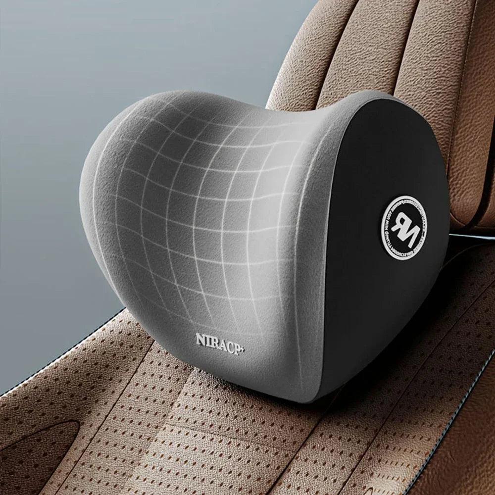 Universal Headrest with Memory Foam - Backrest Pillow