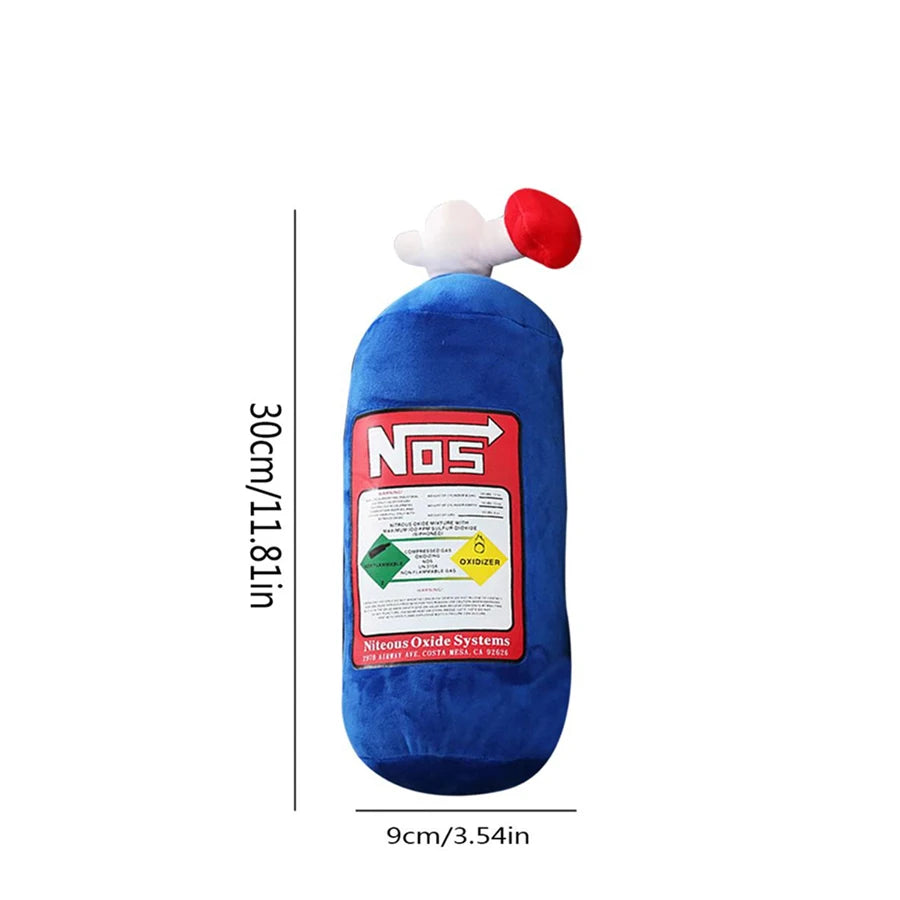 NOS Bottle Neck Pillow Headrest for Driver / Passenger Seat