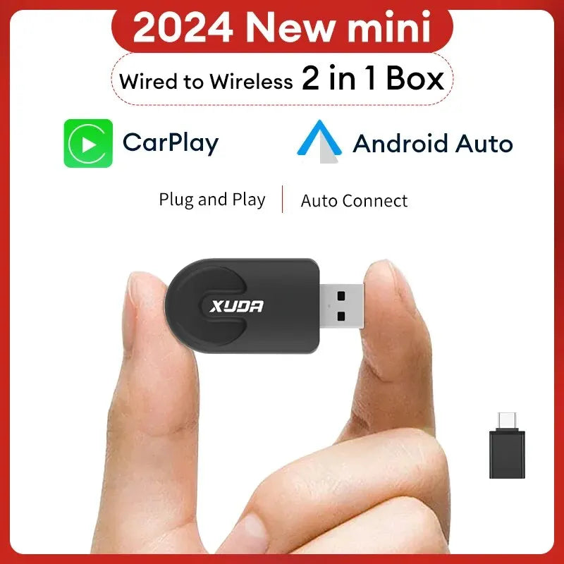 NEW Wireless CarPlay - Android & Apple Support WIFI and BT