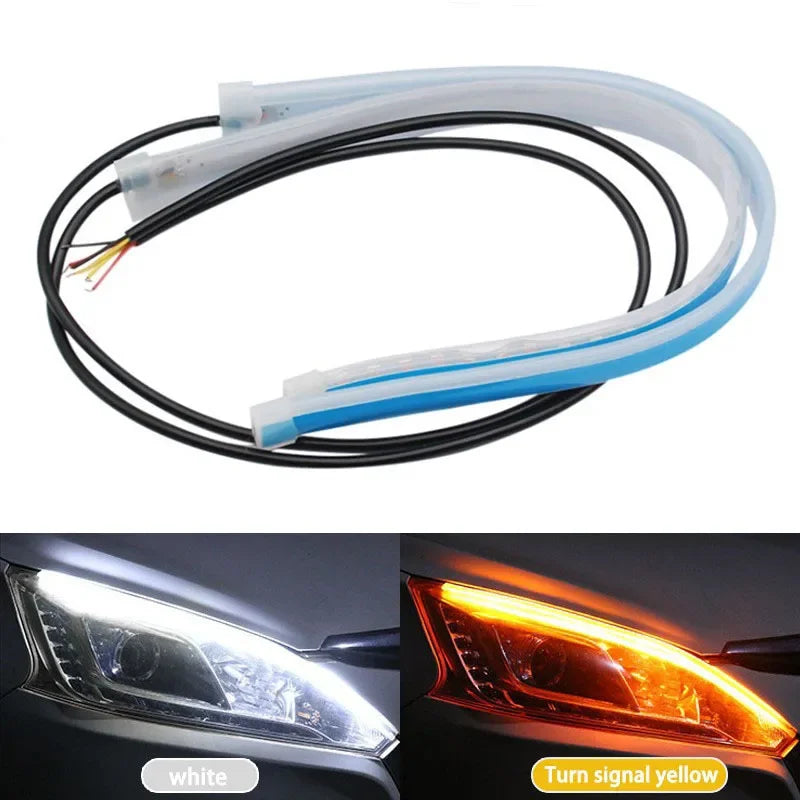 Universal Waterproof Headlight LED Strip - 2PCS