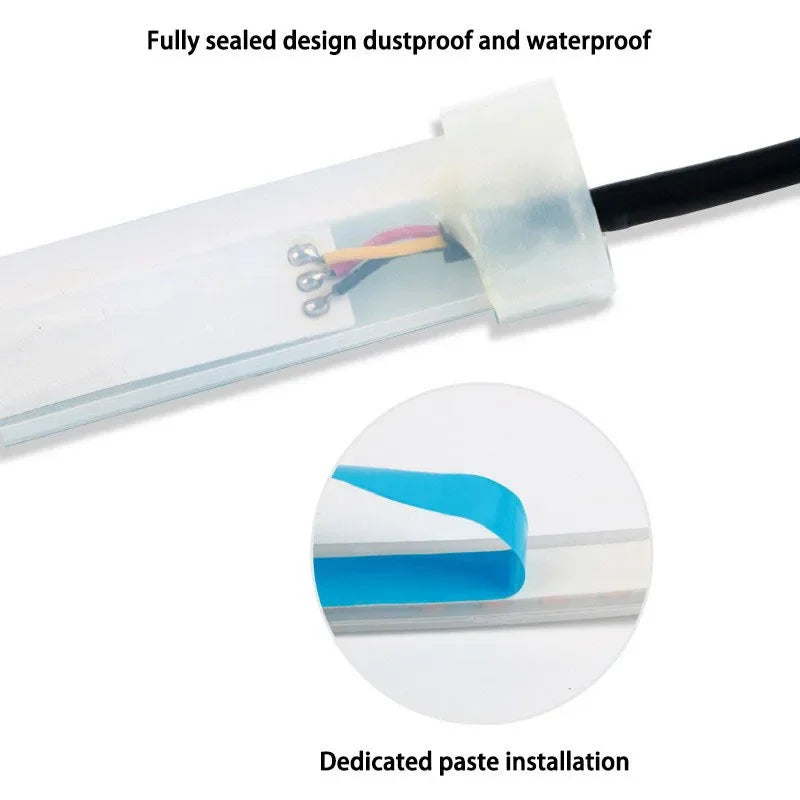 Universal Waterproof Headlight LED Strip - 2PCS