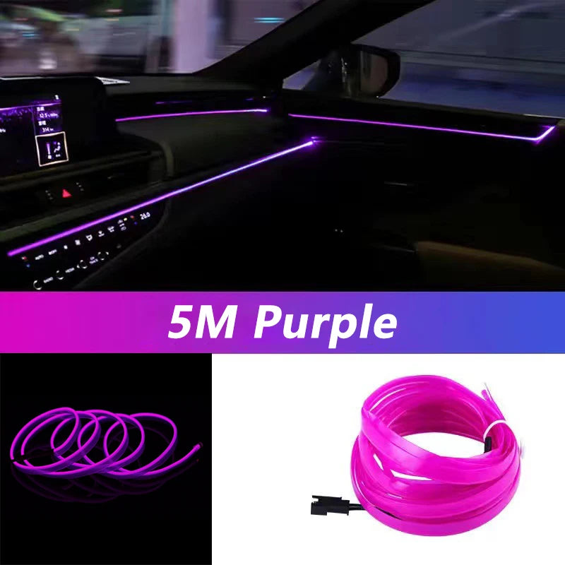 5M LED Strip Light Neon - Flexible Ambient Light with USB
