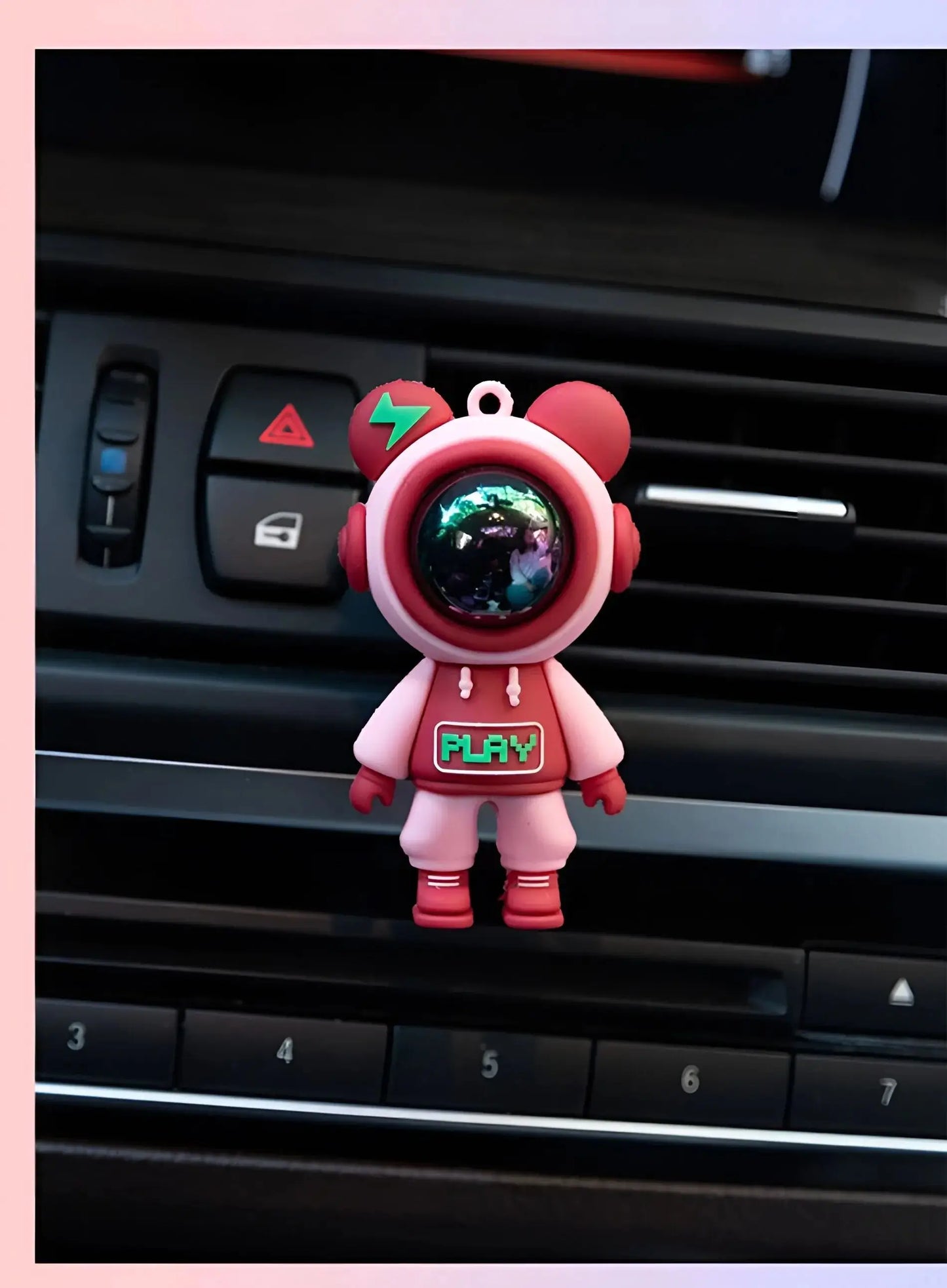 Lightning Perfume Air Freshener Cartoon Astronaut Chain
