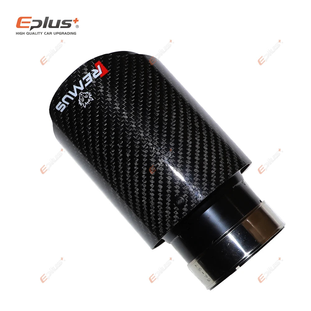 REMUS Gloss Carbon Exhaust System Pipe - Universal