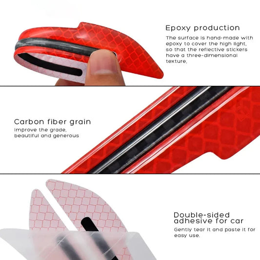 Reflective Anti-collision Strips Fenders - Warning Stickers