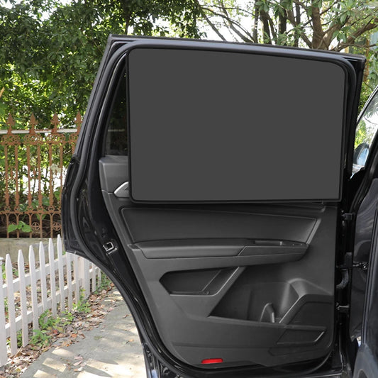 Universal Sunshade with Magnetic Suction