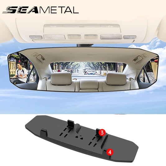 Wide Angle Rear View Mirror - Anti Glare