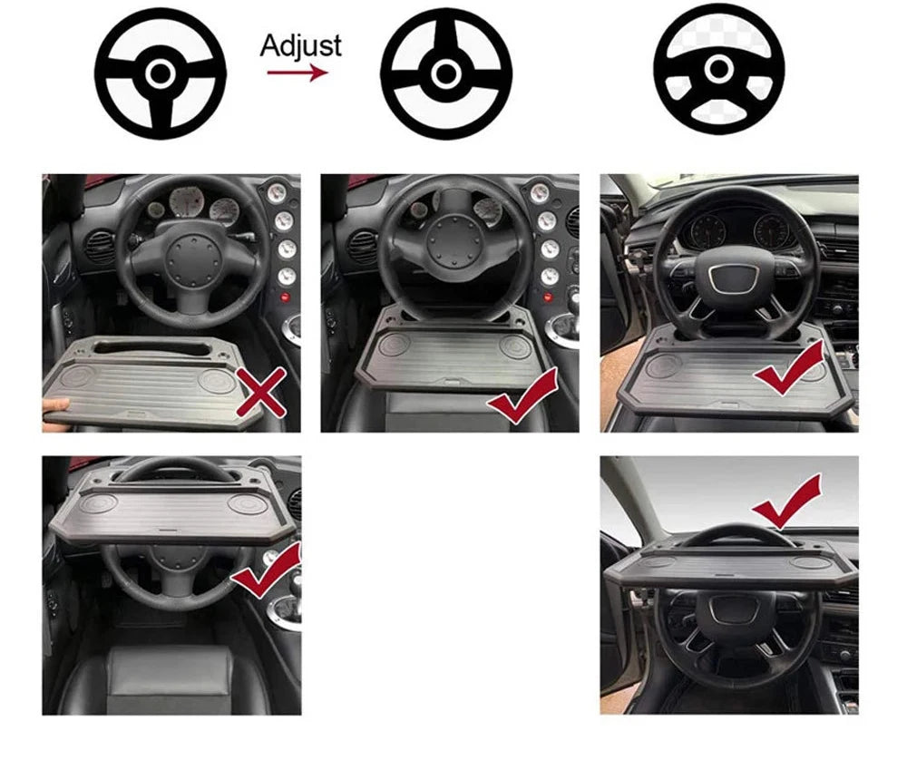 Universal Steering Wheel Table
